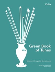Green Book of Tunes, Violin P.O.D cover Thumbnail